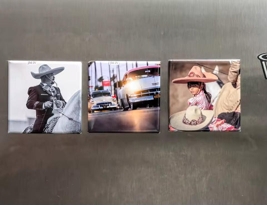 Pack Découverte — 6 Magnets Photo 5x5cm